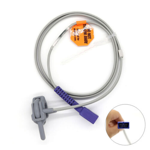 compatible with N-100, N-180 Reusable SpO2 Sensor Neonate Blood Oxygen Probes