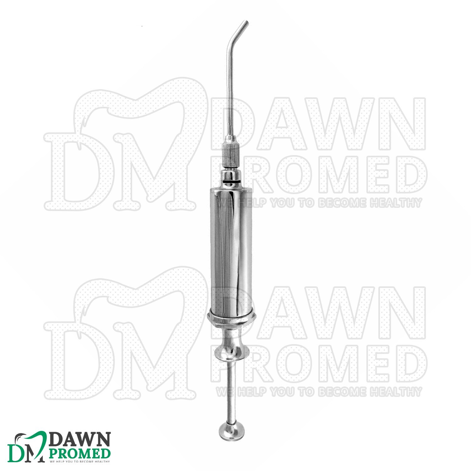 Metal Irrigation Syringe 8.5″ Dental Surgical Dentist Instrument German Grade