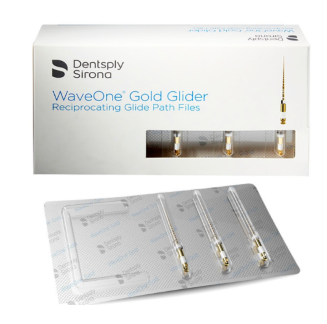 WAVE ONE Gold Glider (15.02) – DENTSPLY (3/pack) – All sizes ORIGINAL