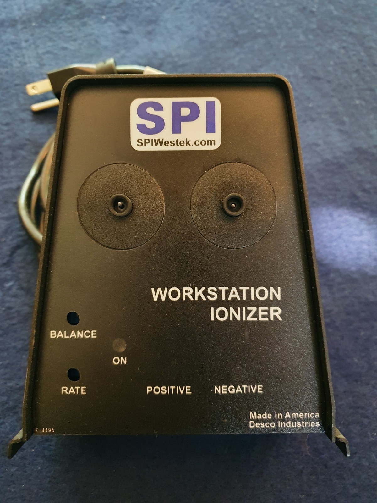 SPI Workstation Ionizer – Model 94000 / SP4001- 120VAC – ESD System Lightly Used