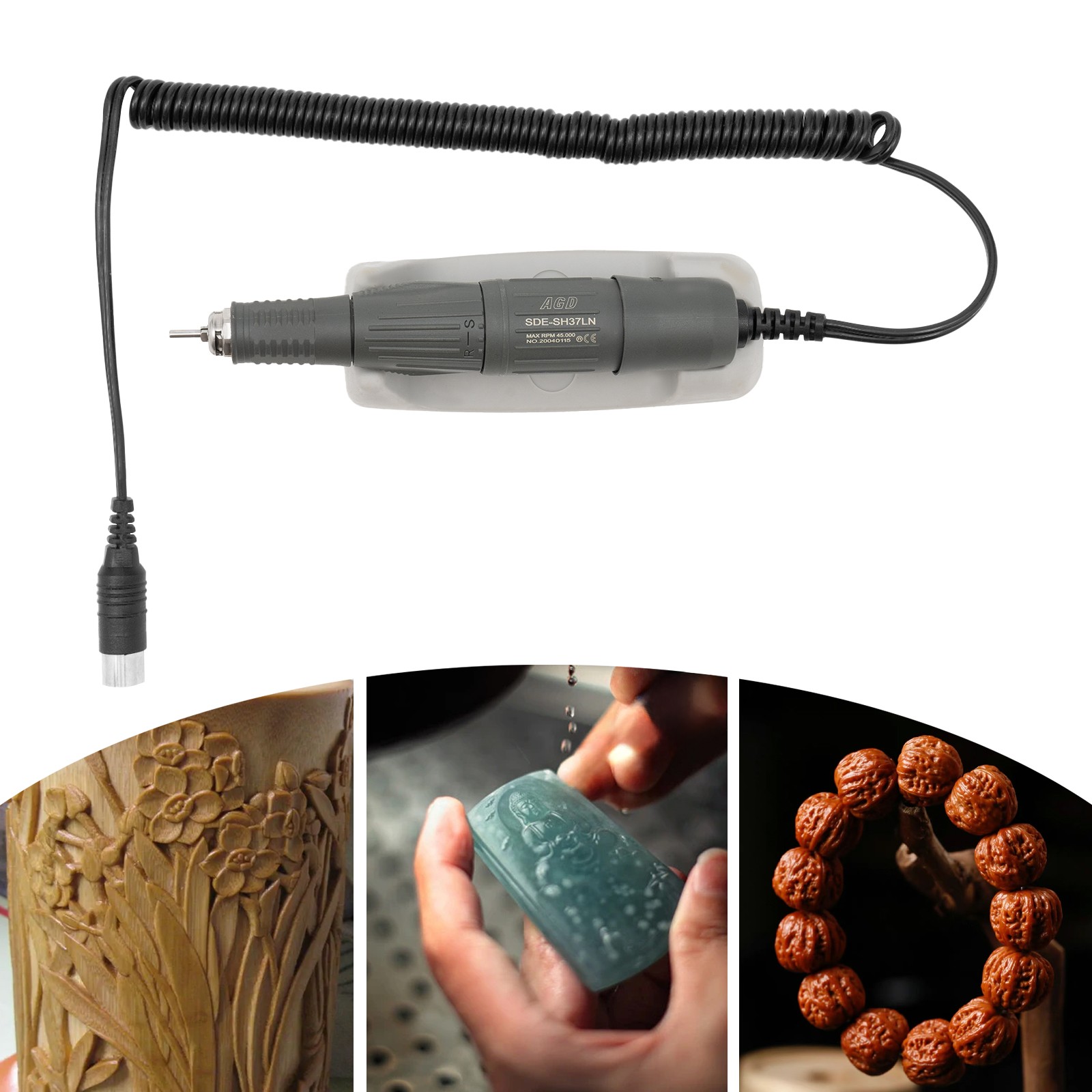 Dental Lab Micromotor Handpiece 45000 RPM for MARATHON Polishing Polisher 45K