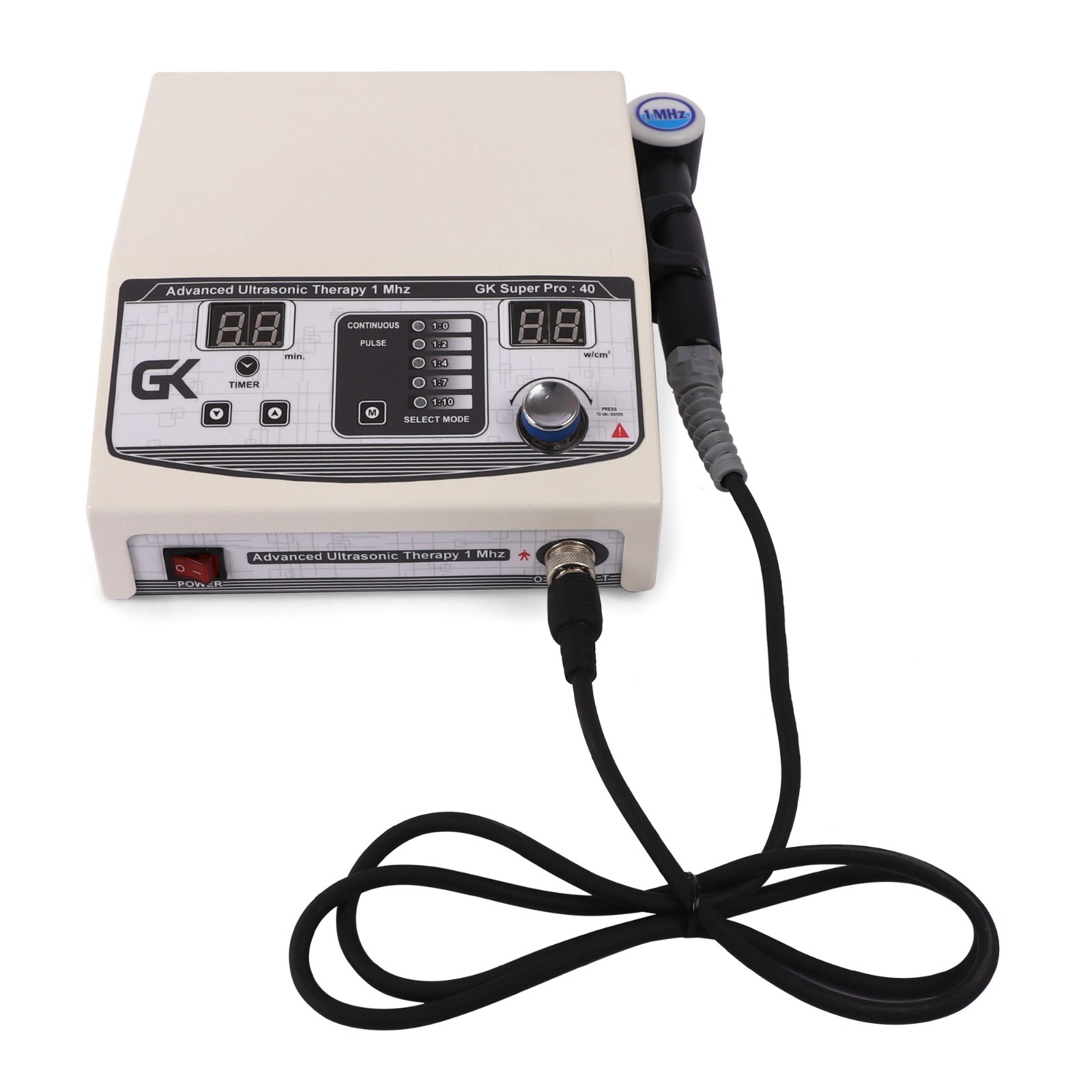 US Prof. Ultrasound Therapy 1Mhz Unit Home Use New Physical Therapeutic Machine