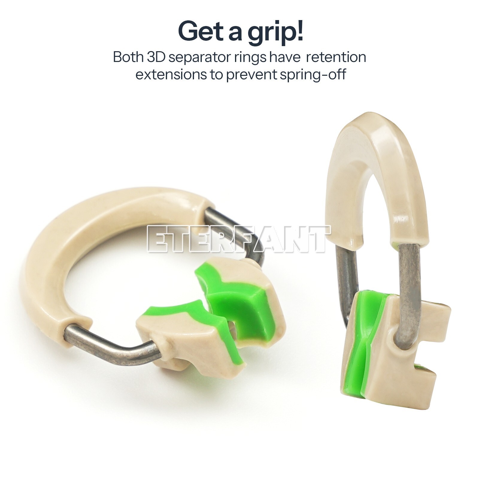 Dental Autoclavable Matrix Bands Rings Matrices Clip Clamp Titanium Fit Garrison