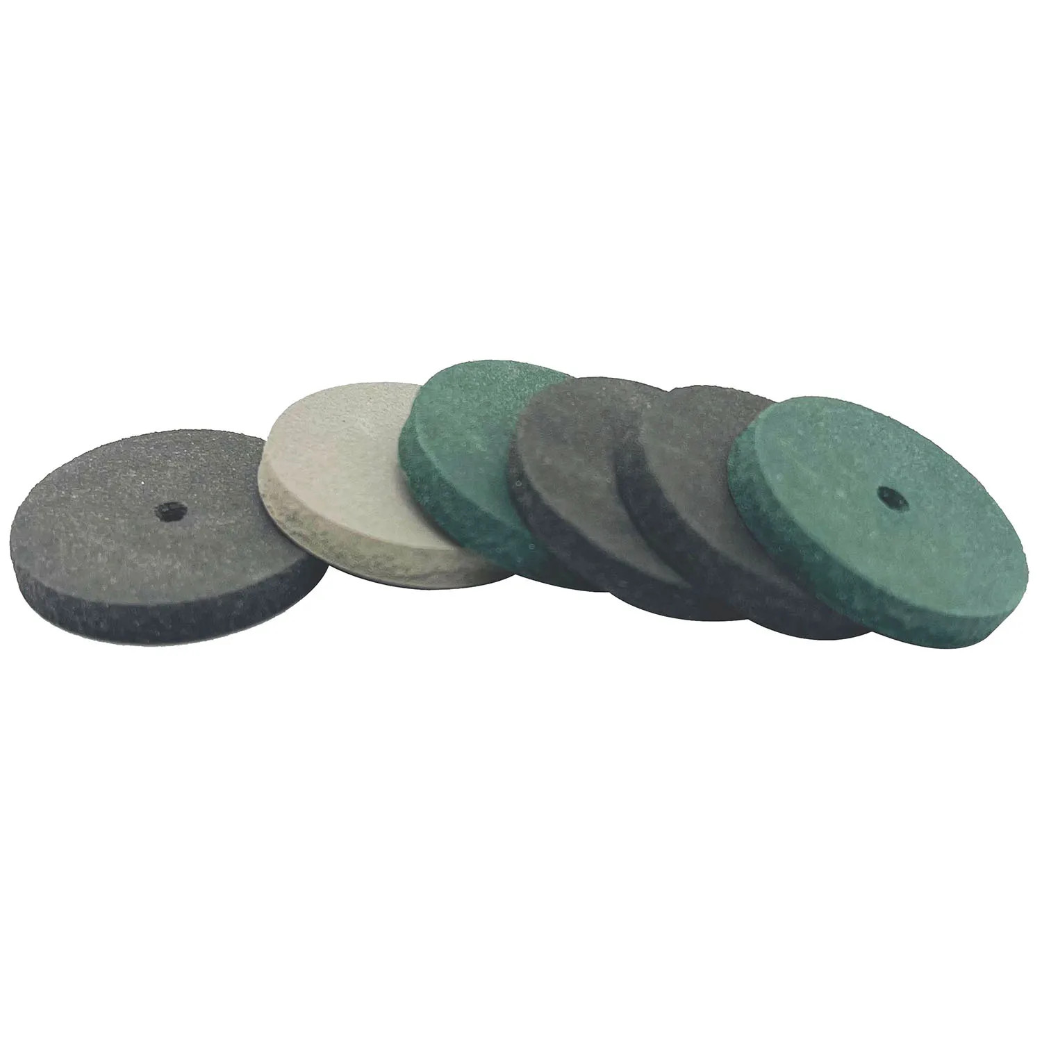 40pcs Rubber Polishing wheels Dental Jewelry Rotary Tool Polisher mixed colors