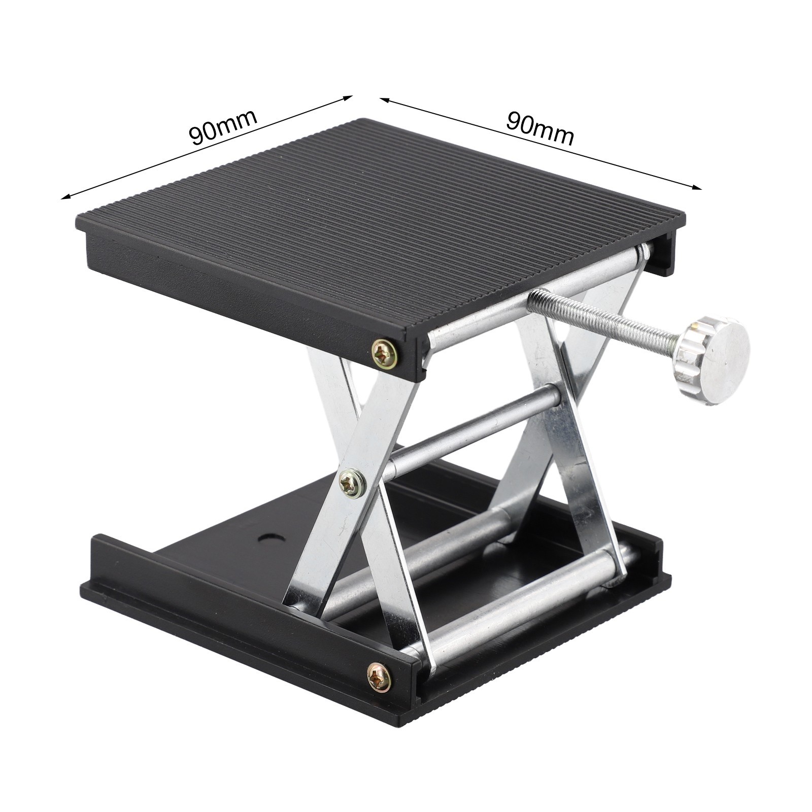 Black Plastic Lift Table for Stable Performance in Physics Experiments