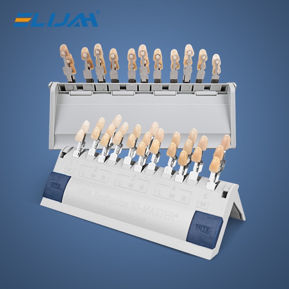 VITA Dental Lab Resin Toothguide 3D Master with Bleached Shade Guide 16/29 Color