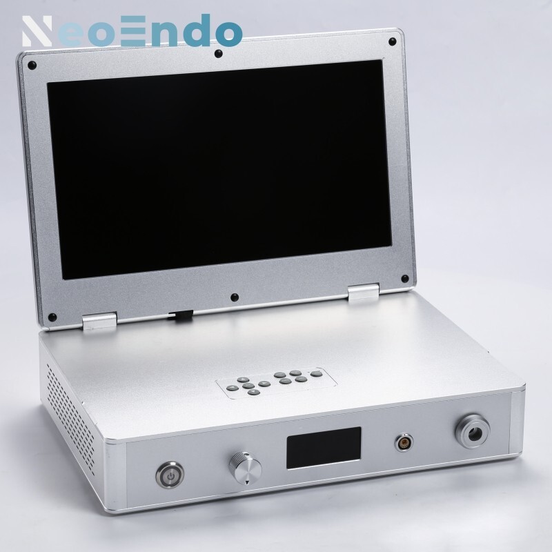 HD Portable Medical Endoscope Camera With 15.6 Inch Monitor 80W Light Source