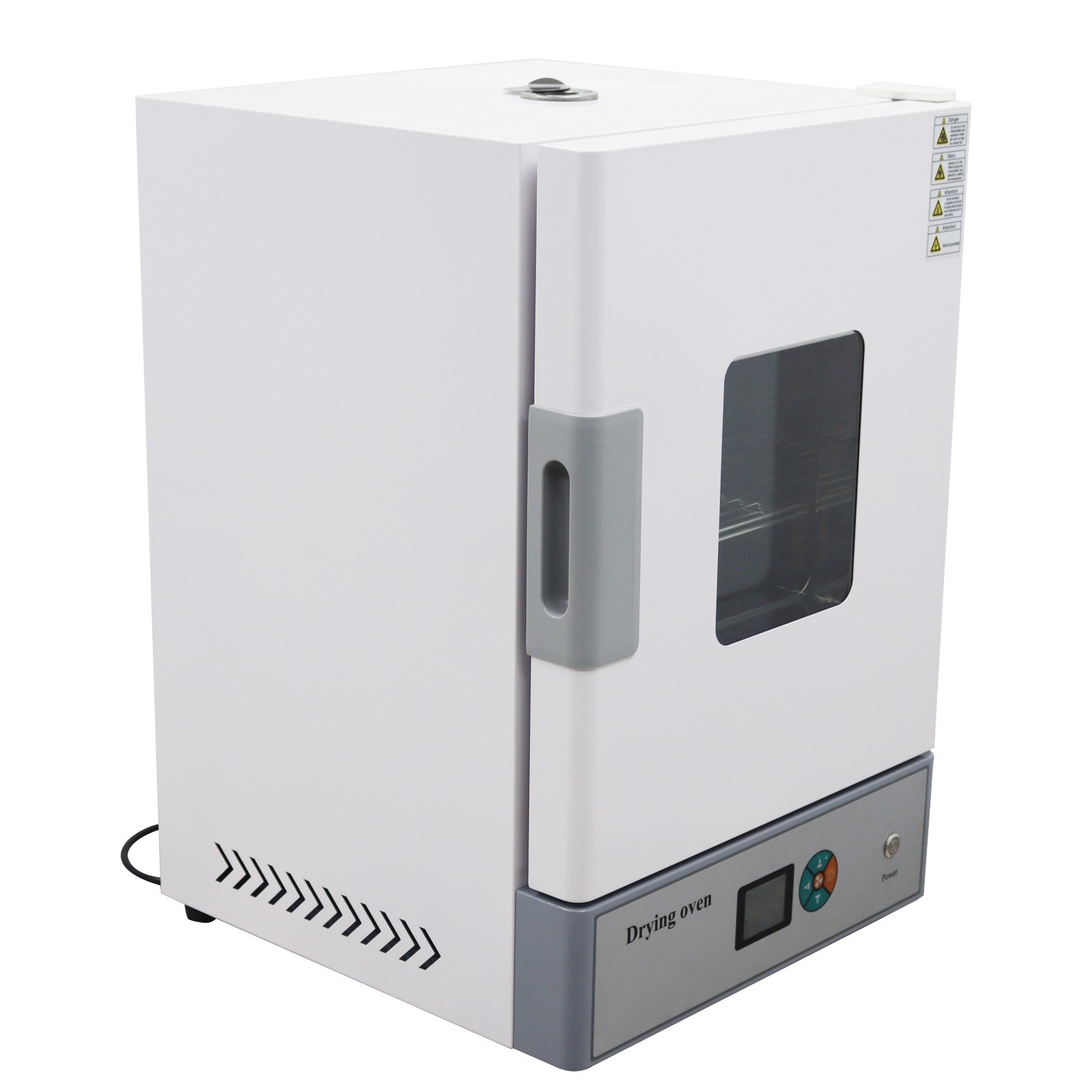 Used! 110V Lab Digital Forced Air Convection Drying Oven Baking Heat Cabinet 72L