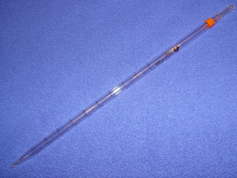 10ml Bomex Reusable SEROLOGICAL Pipets ClassA lot of 10