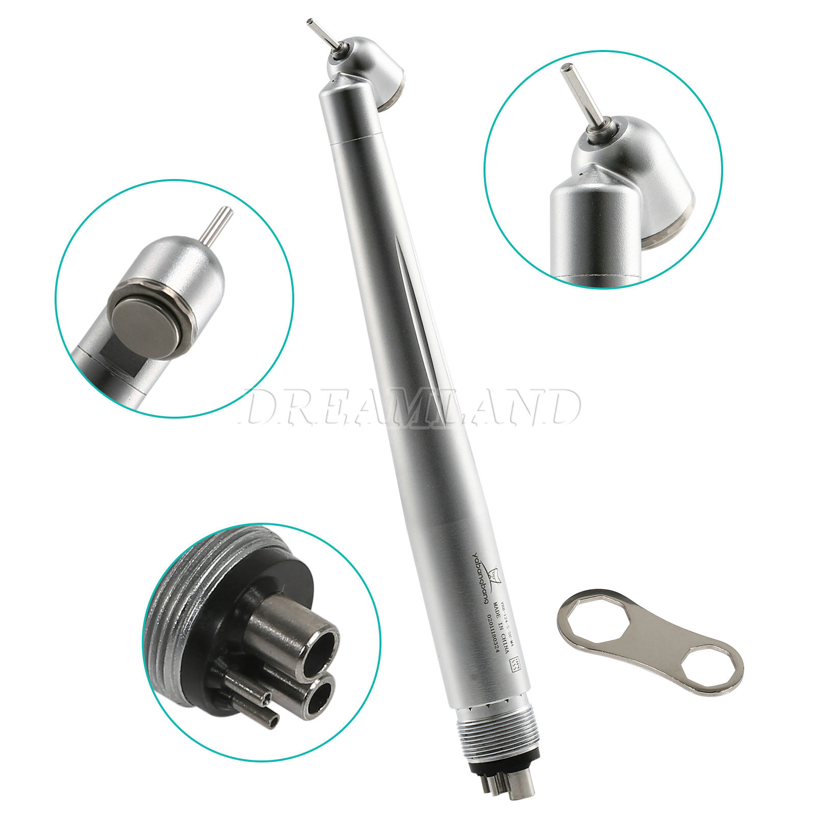 NSK Style Dental Surgical 45° Degree /LED High Speed Handpiece Turbine 2/4Holes