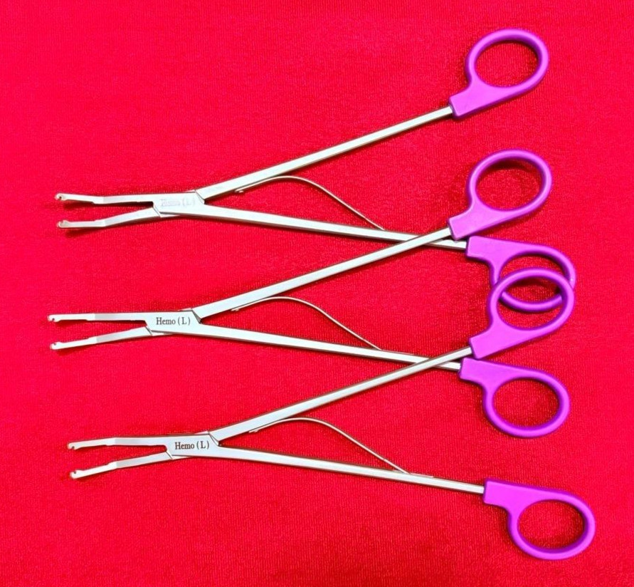 Open Surgery Hem-o-Lok Applier Purple (L Size) Reusable Instruments – 3 nos.