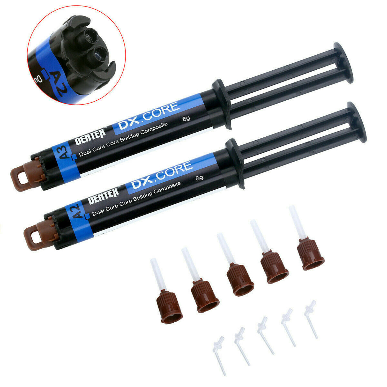 DX.CORE Dental Dentex Dual Cure Composite Resin Core Build Up A2 A3
