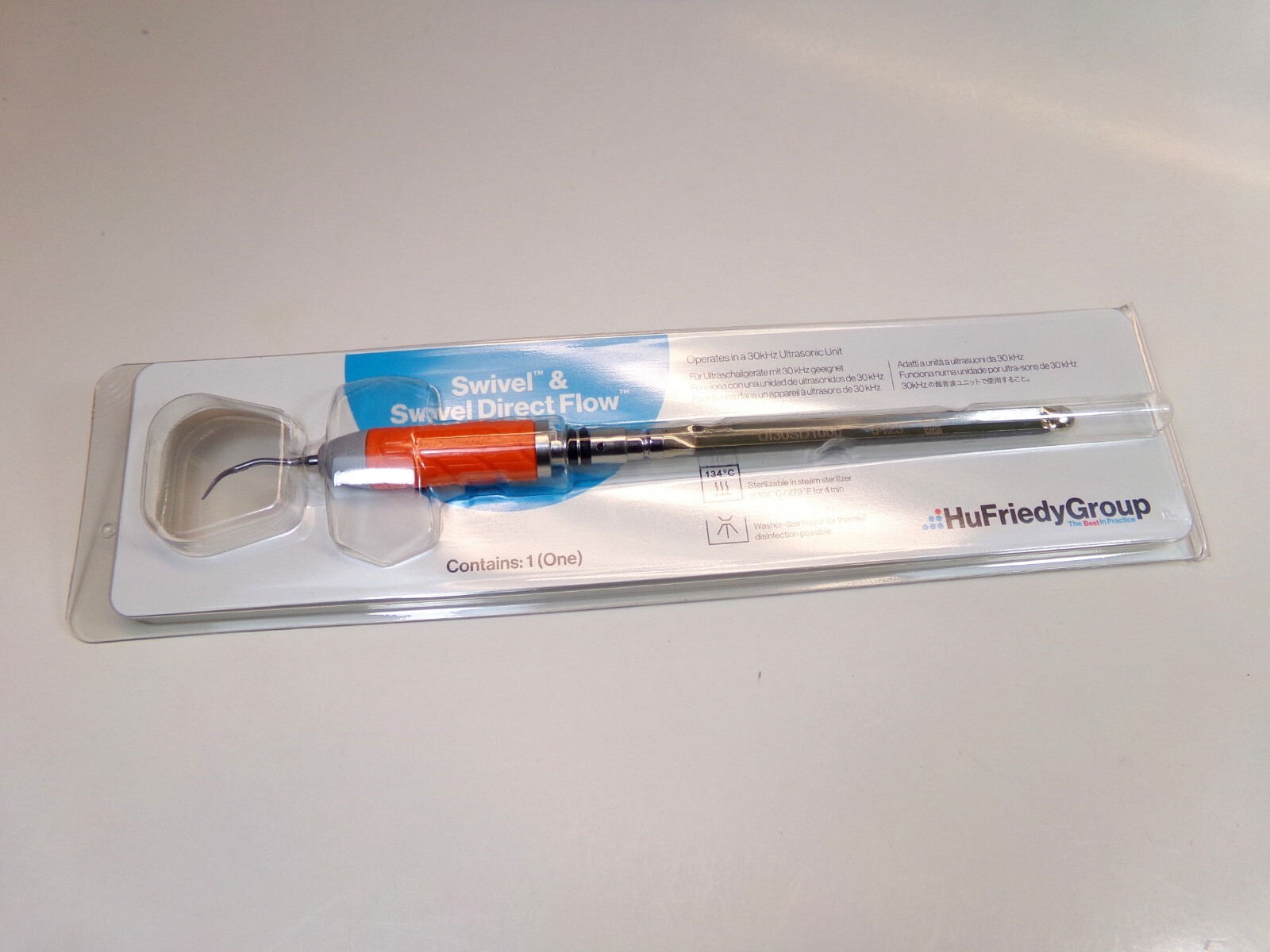Dental Swivel Direct Flow #1000 triple Bend Insert 30K UI30SD1000 HU FRIEDY