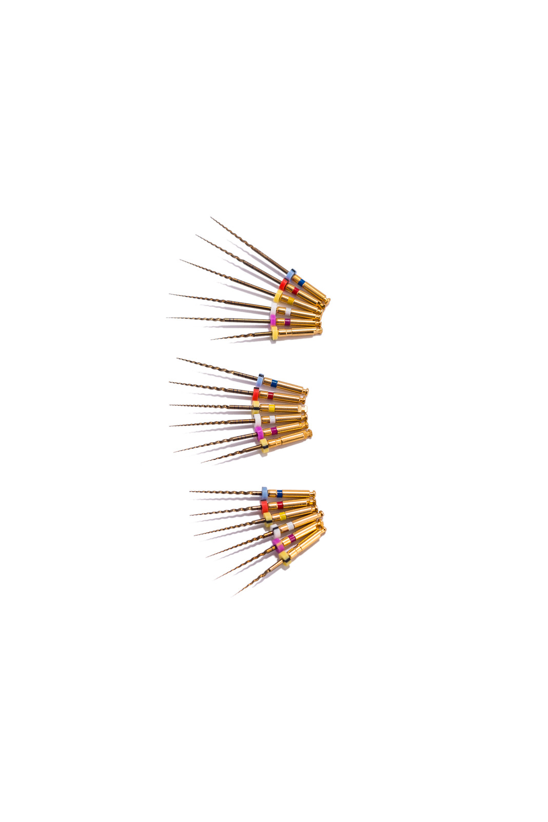 6Pcs Endodontic Dental endo files Rotary X-pro Gold root canal files 21/25/31MM