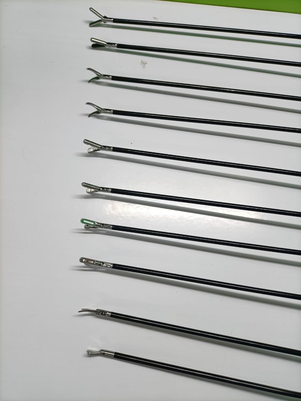10pc Laparoscopic Storz-Type Grasping Forceps 5mmx330mm Reusable Instruments