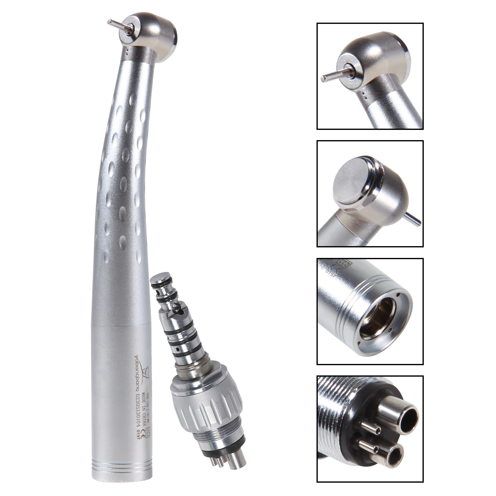 1-10 Dental High Speed Handpiece Large Torque fit KaV MULTIflex Coupler 4 Holes