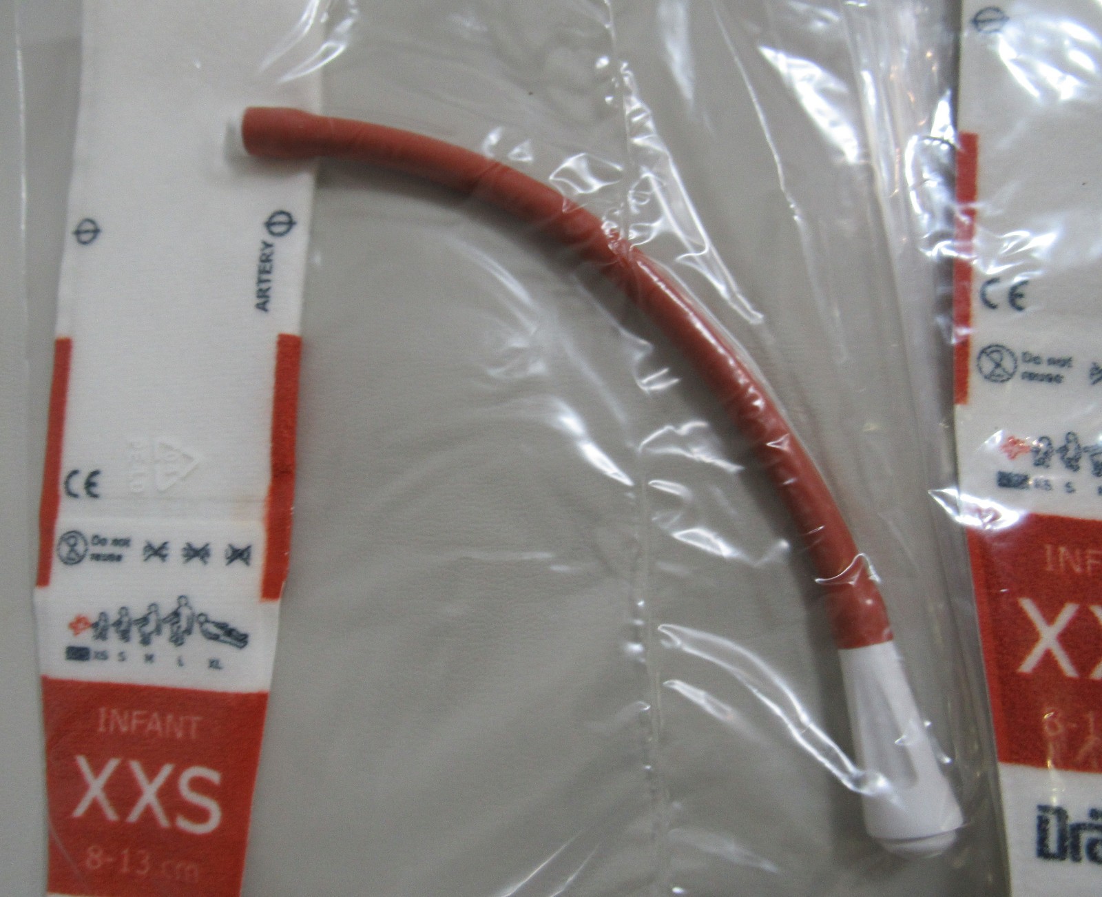 Drager MP00924 NBP Cuff XXS INFANT 8-13cm Lot of 12 NEW Sealed Single Use