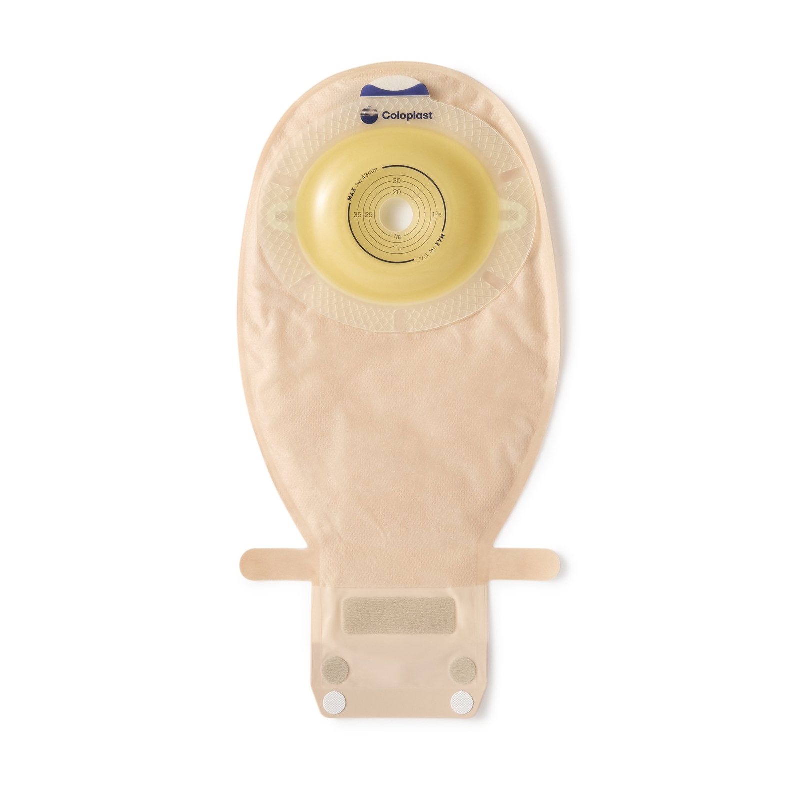 SenSura Ostomy Pouch Drainable 5/8 to 1-11/16 Inch Stoma 1pc System 15696 10 Ct