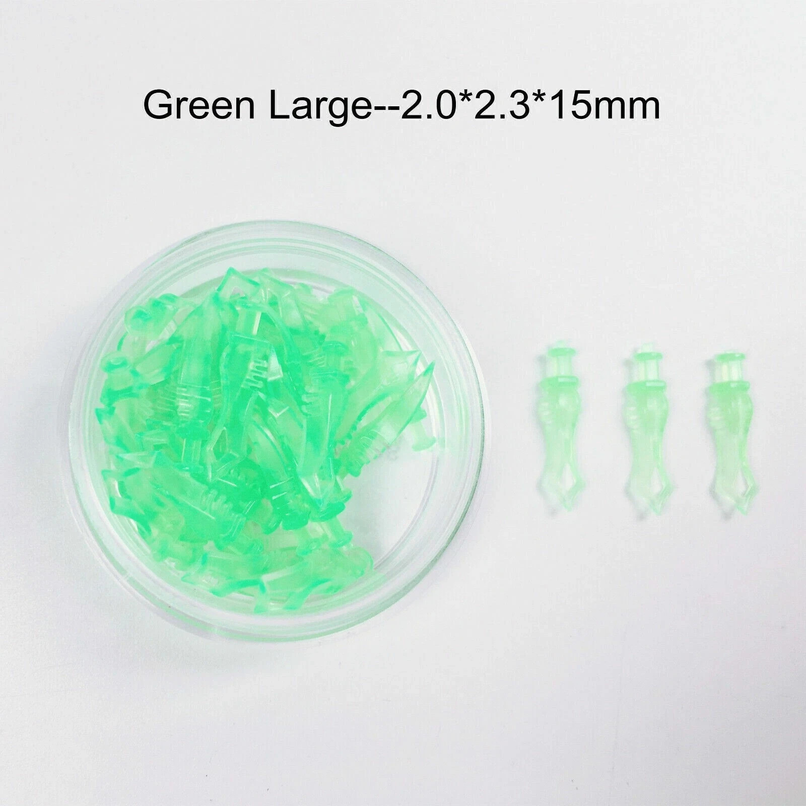 40Pcs/Box Dental Adaptive Interdental Disposable Plastic Teeth Gap Diamond Wedge