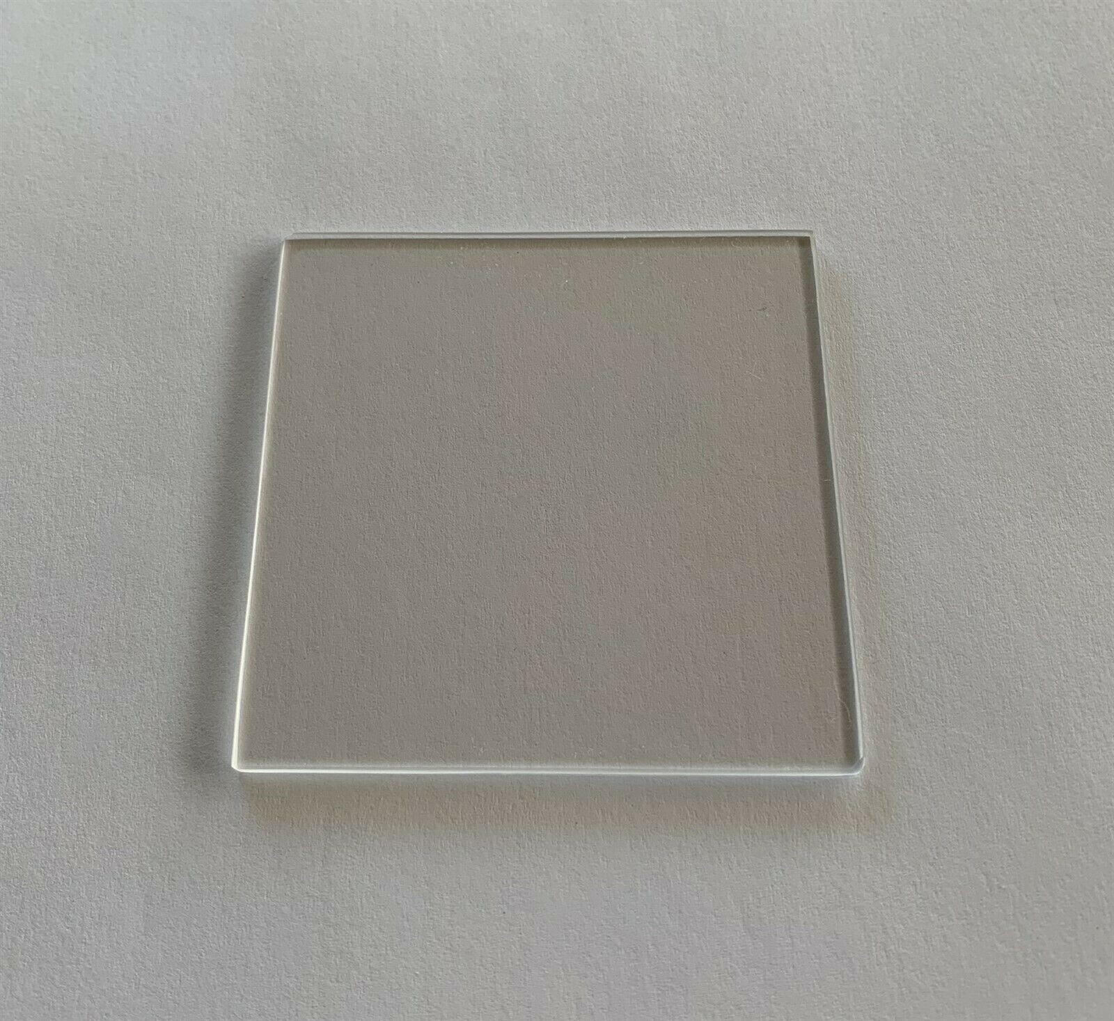Quartz Plates, Polished, High Quality, Optical Grade, 3 x 3 x 1/16 inch
