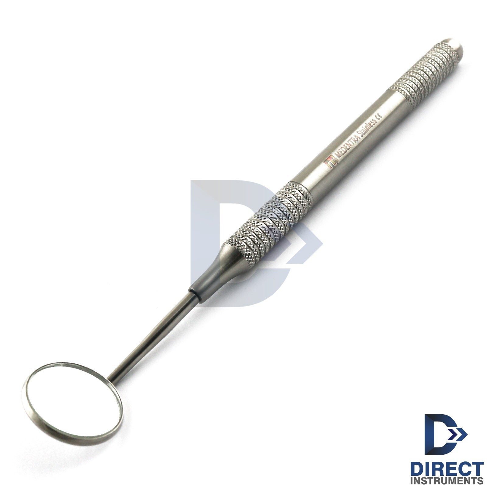 Cone Socket Mirror #5 Hollow Round Handle Dental Diagnostic Teeth Inspection