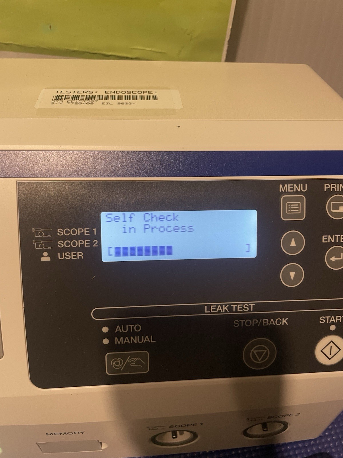 Olympus Alt-Pro Automated Endoscope Leak Tester