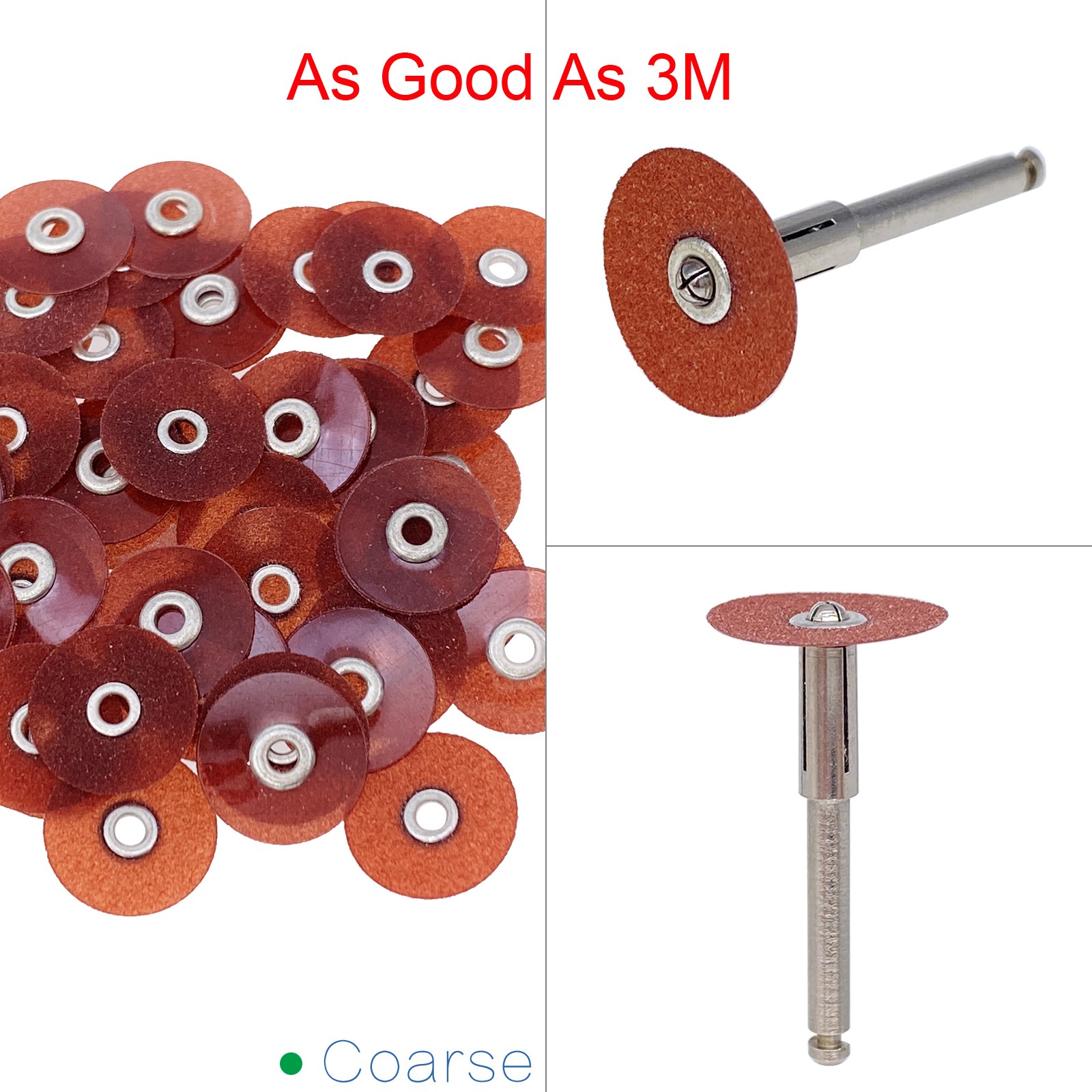 Dental Sof-Lex Contouring & Polishing 2382C/2382M/2382F/2382SF Discs 1/2″ 12.7mm