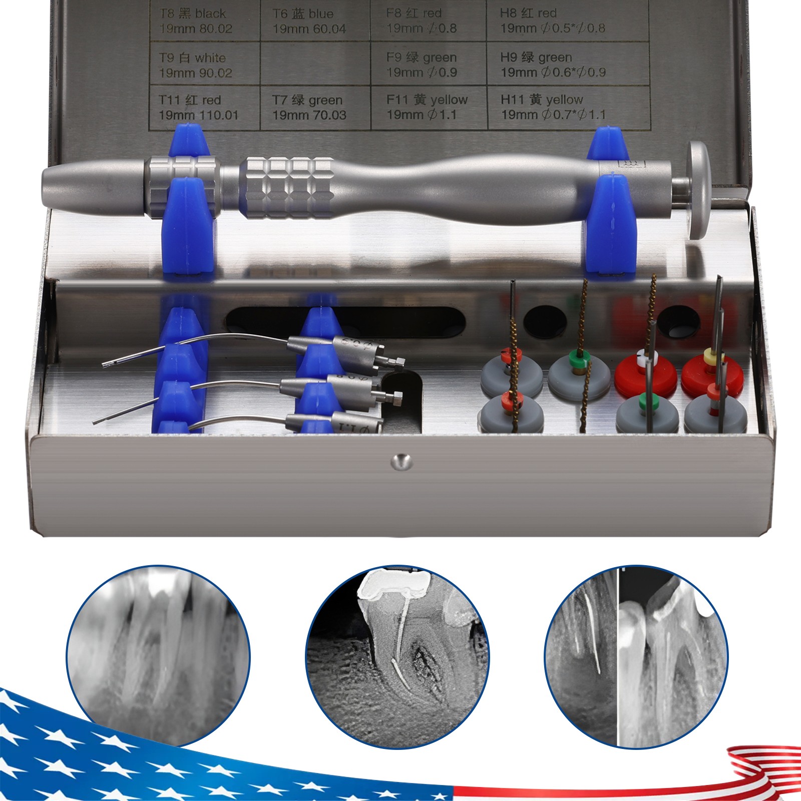 Dental Endo Root Canal Files Extractor Endodontic Broken File Removal System CE