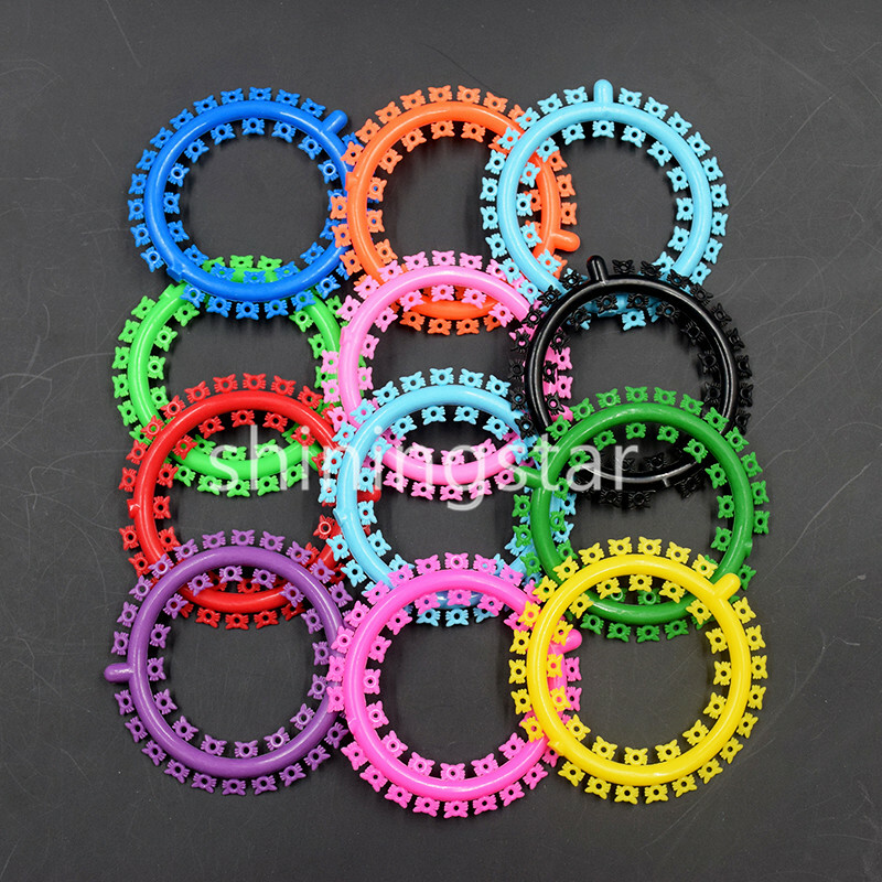 1000 Pcs/Pack Dental Orthodontic Cartoon Ligature Ties Assorted Color Kitty Cat
