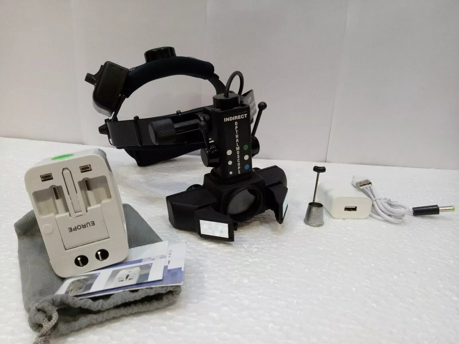 Binocular Indirect Ophthalmoscope with Objective Wireless free Expedite Ship