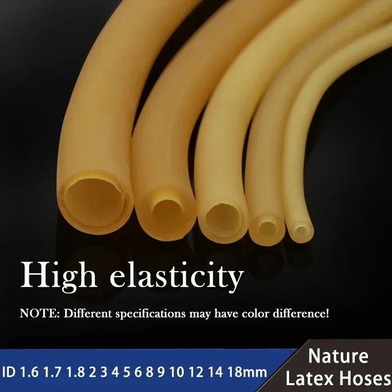 1M Latex Rubber Hose Tubing High Elastic for Surgical Medical Tube Durable Band