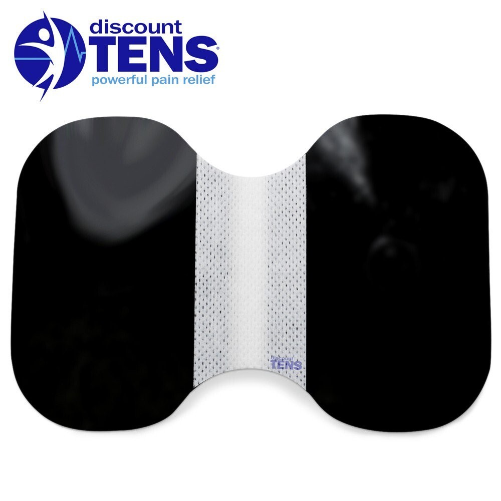 DISCOUNT TENS 4″x 6″ Premium Wired, Butterfly Electrode Pads, 2 Pair