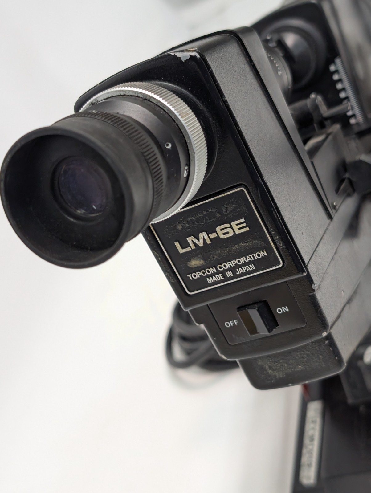 Topcon Corporation LM-6E Lensmeter, Made in Japan, 120V, 15VA, 50/60Hz *As-Is*