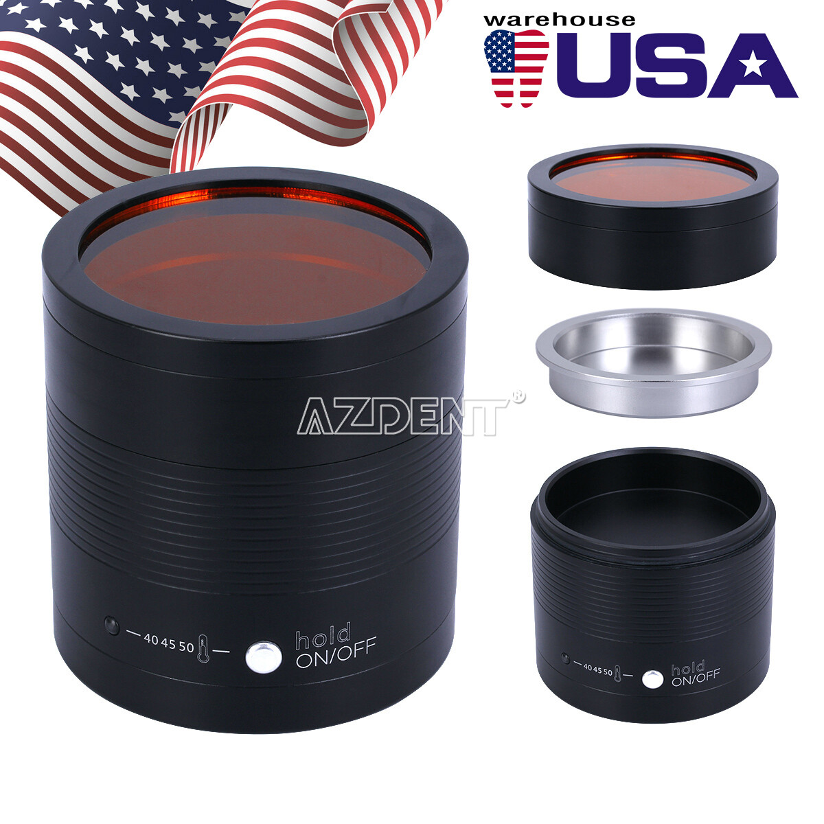 Dental Composite Resin Heater Material Warmer Soften 40/45/50℃ Adjustable