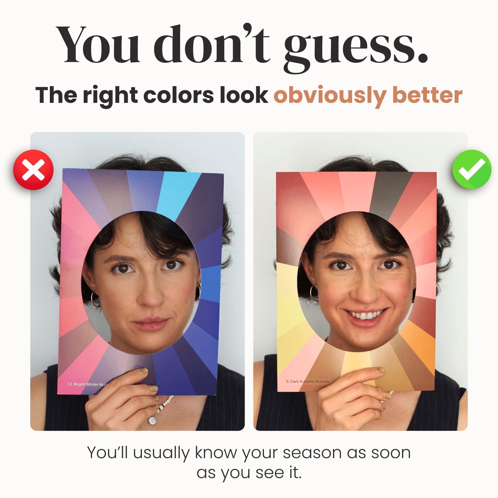 Color Analysis Draping Kit – Find Your Season at Home | DIY Multicolor