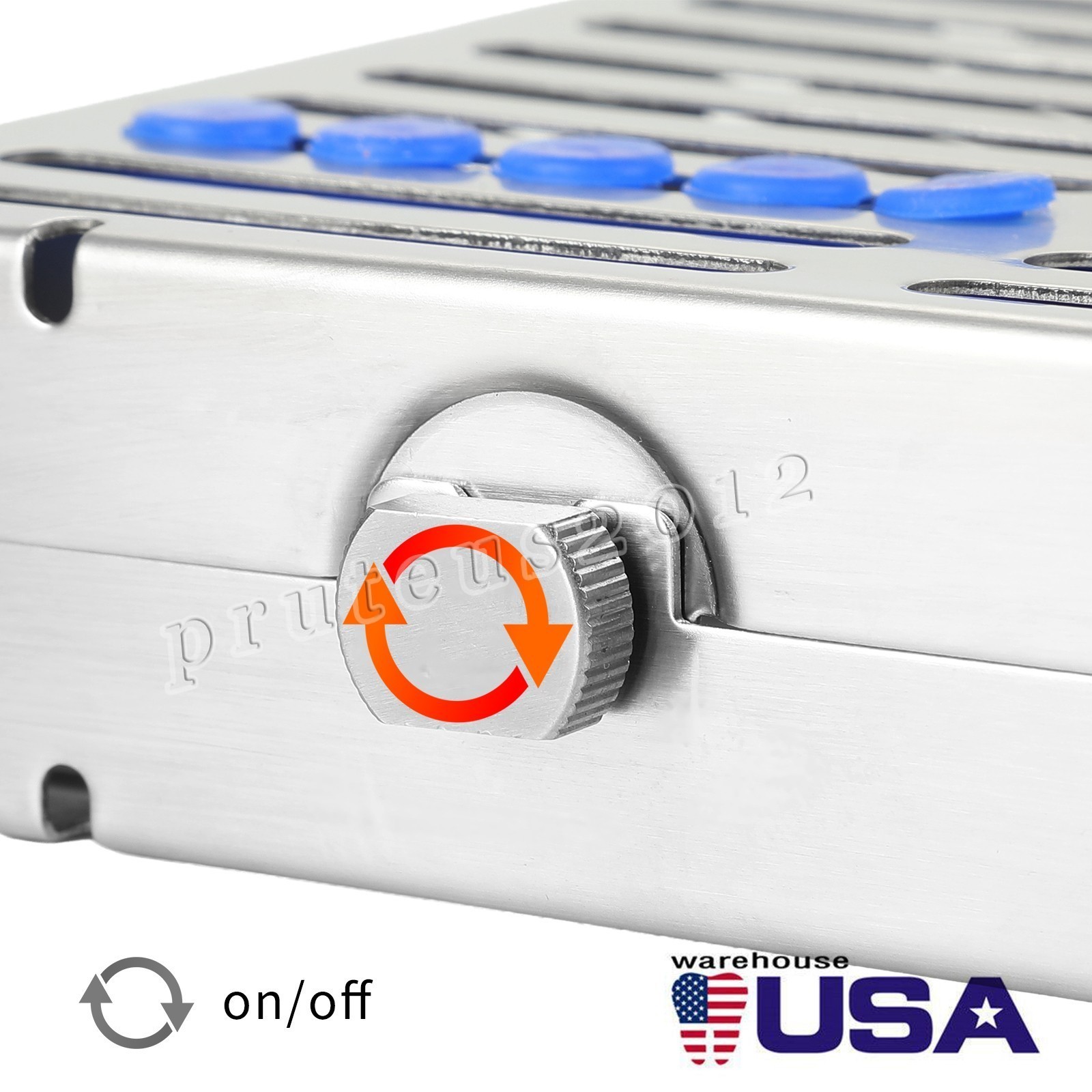 5 DENTAL SURGICAL AUTOCLAVE STERILIZATION CASSETTES RACKS BOX FOR 10 INSTRUMENTS