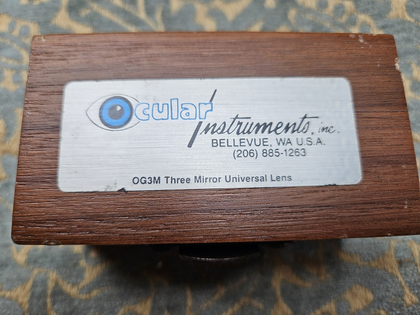 Ocular Instruments OG3M Three Mirror Universal Gonio Diagnostic Lens 18mm