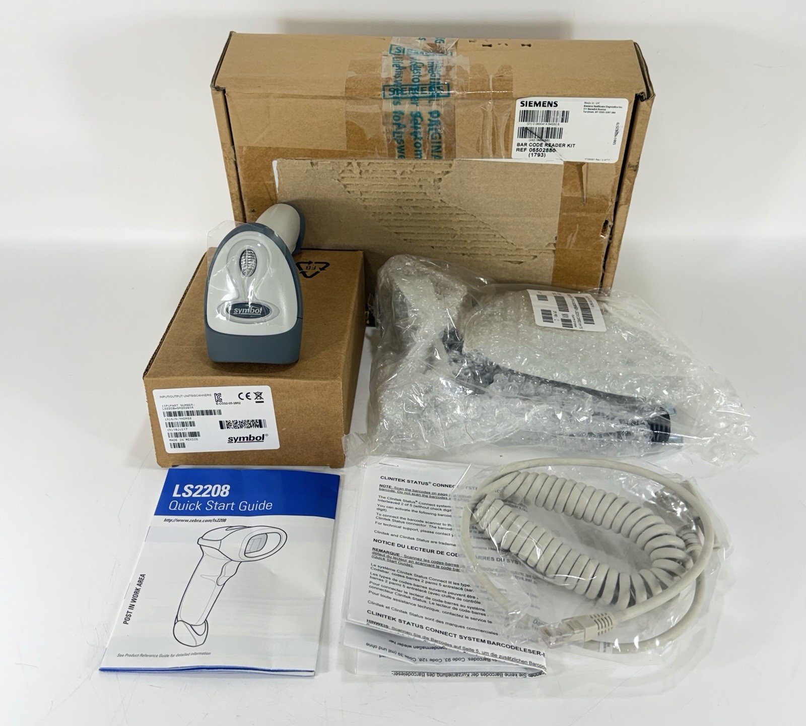 Siemens 06502880 Barcode Reader Kit for CLINITEK Status+, Status & DCA Vantage