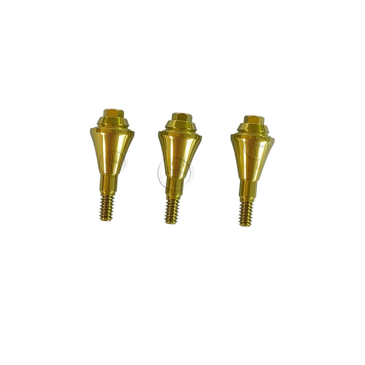 Multi unit Abutment Straight abutment fit to Megagen Blue diamond NC GH1.5-4.5