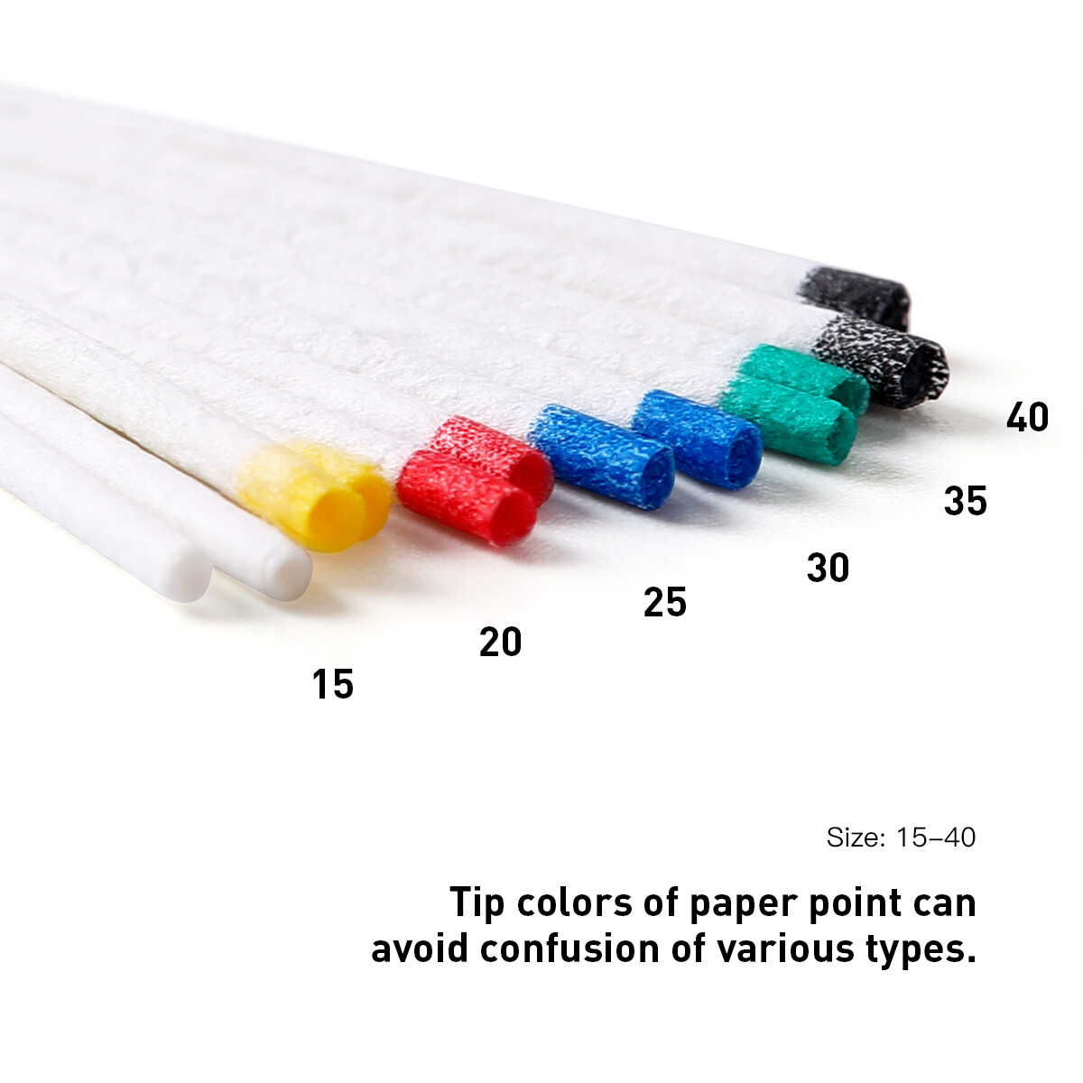 AZDENT Dental Root Endo Absorbent Paper Points PP 0.02/0.04/0.06 15#-40#