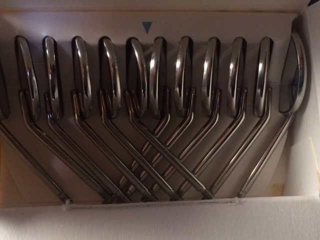 Dental Mouth Mirror front surface simple stem Henry Schein #5 12/Box , Miltex