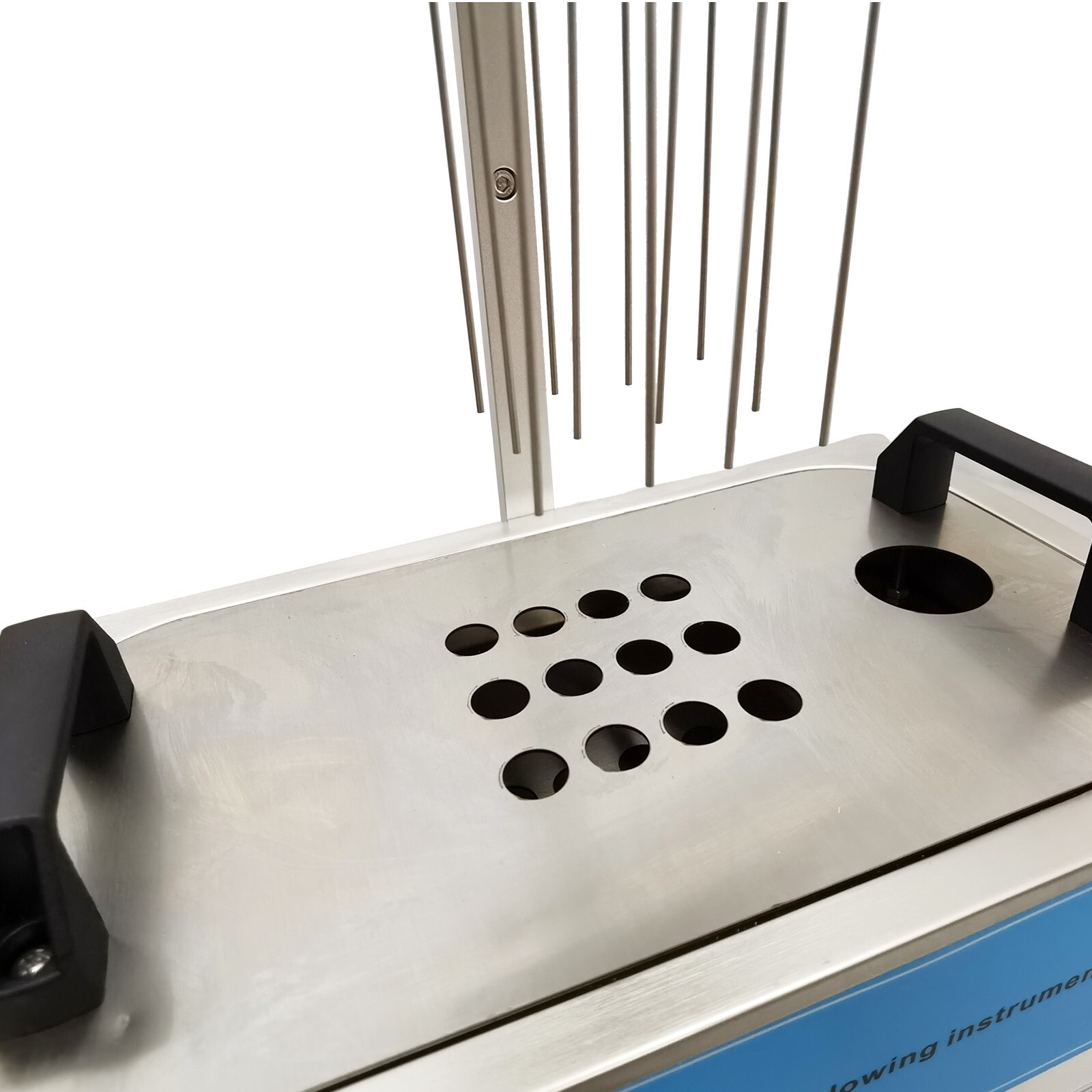 110V 60Hz Sample Concentrator 12-hole wWater Bath Nitrogen Blower ∮16X45mm