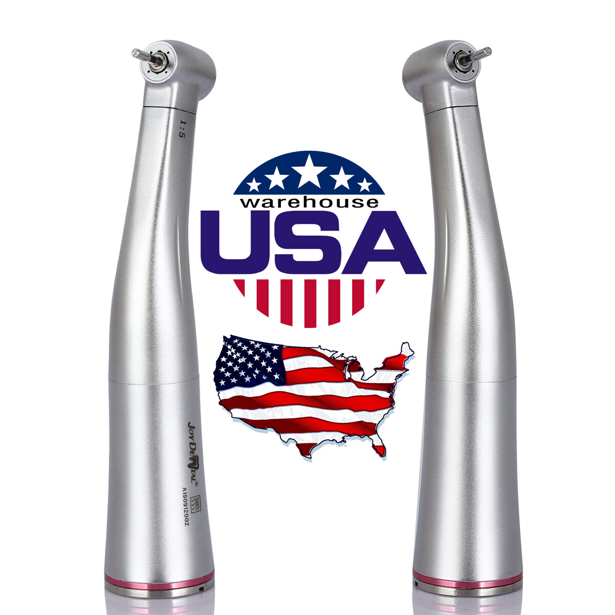 AZDENT Dental Electric LED Brushless Micro Motor/1:1/1:5 1:4.2 LED Handpiece
