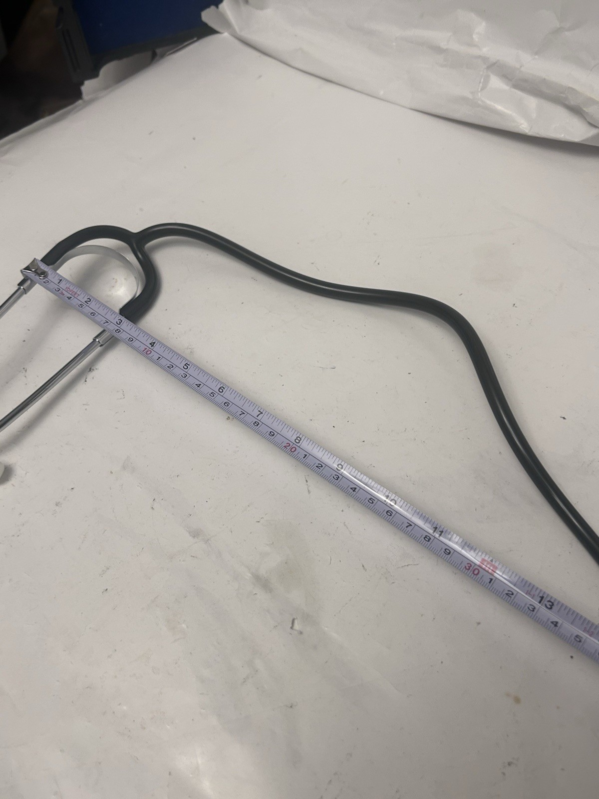 Black disposable stethescope unbranded