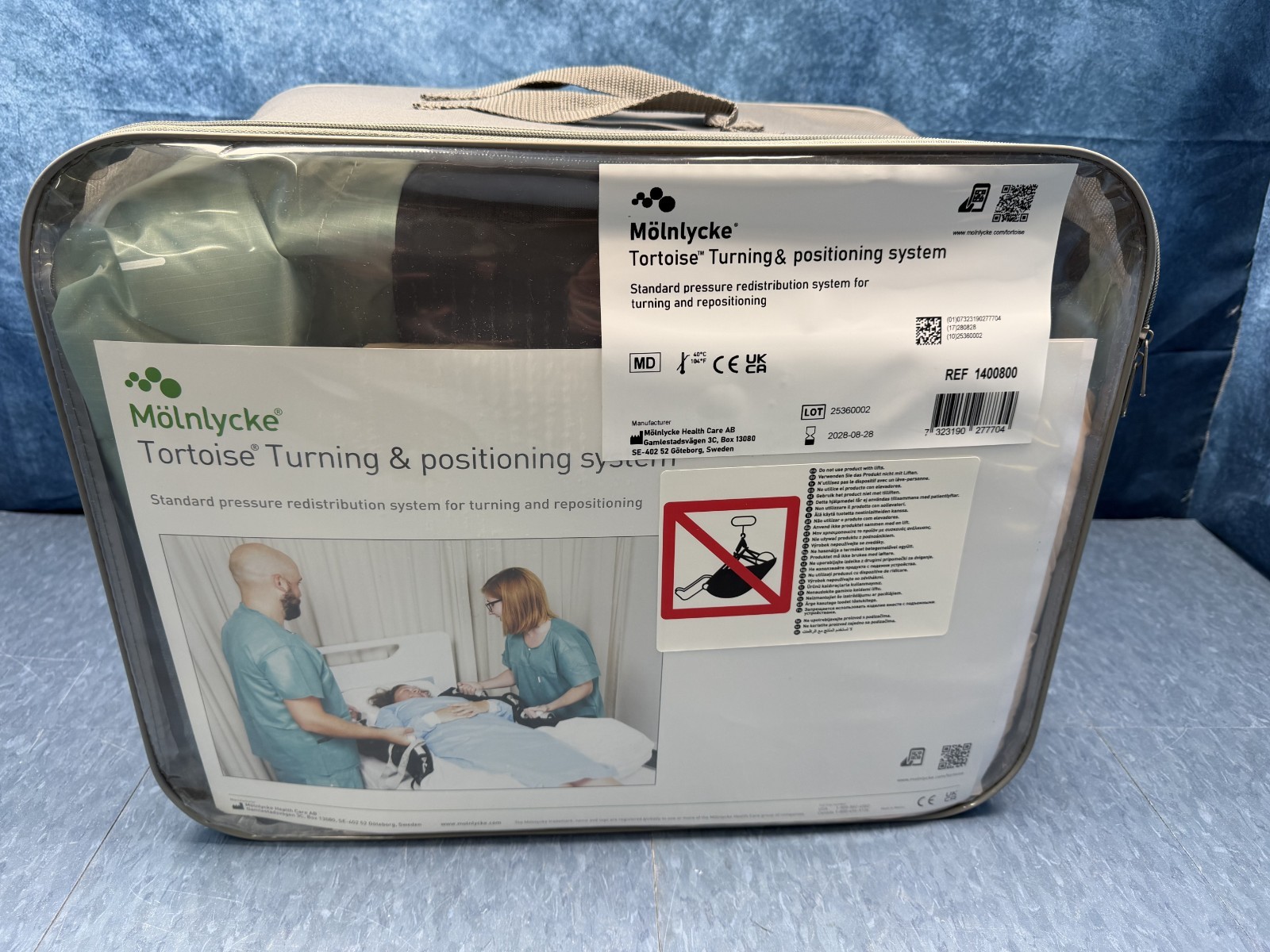 Molnlycke Tortoise Turning & Positioning System Transfer Patient Pad NEW in Box