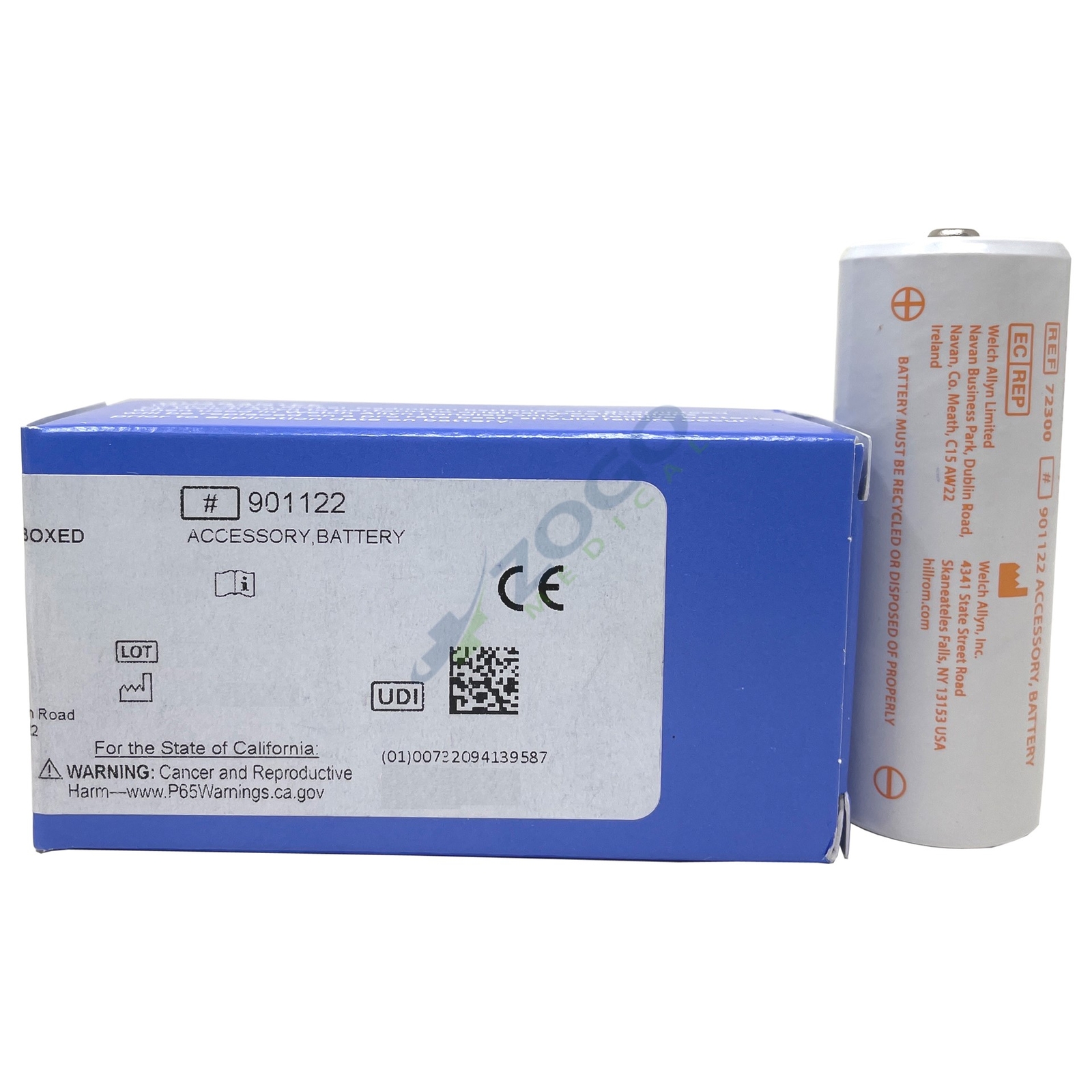 Welch Allyn Original 72300 Nickel-Cadmium Rechargeable Battery – New in Box