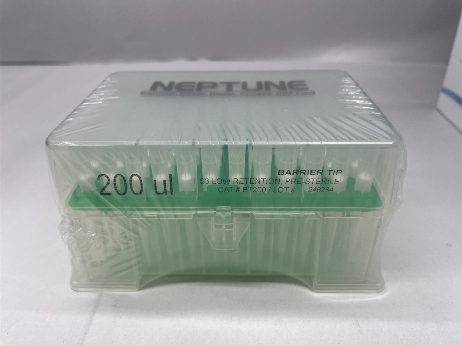 Neptune BT200 Universal Barrier Tip, 200ul, Pack Of 960, Sterile Brand New
