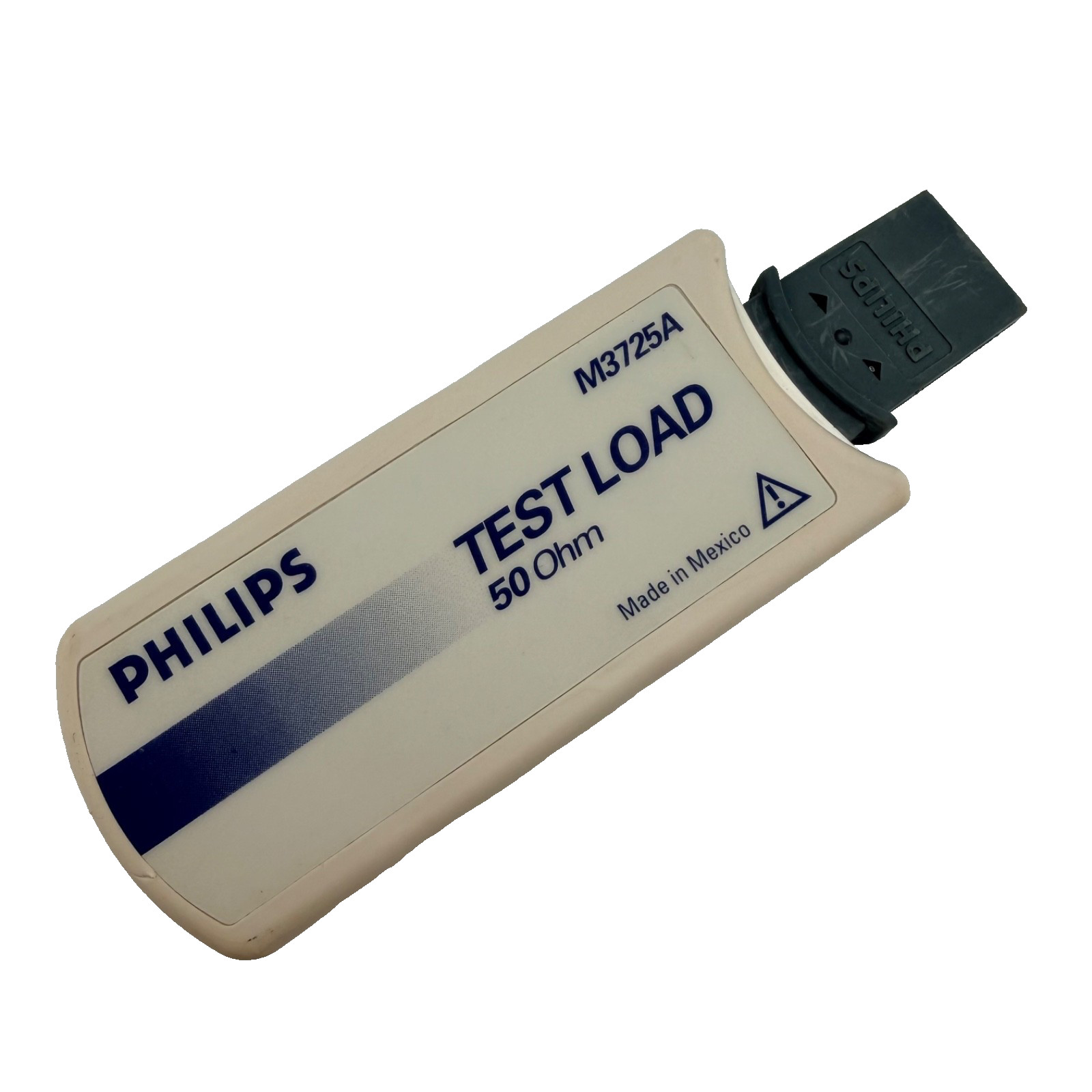 Philips Healthcare M3725A Plug Style Test Load 50 Ohm as shown