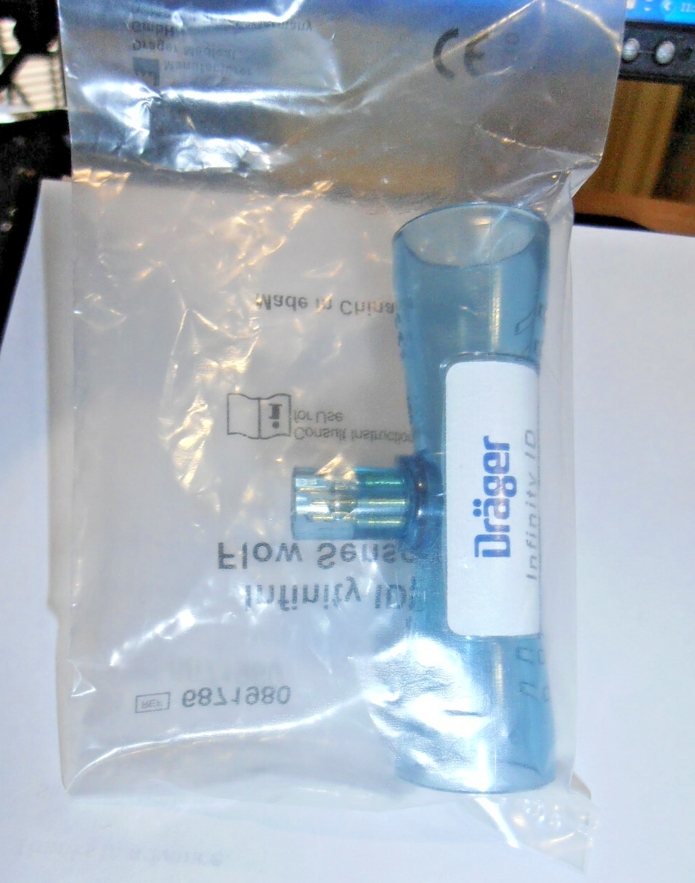 Drager Infinity ID Flow Sensor ABS Ref:6871980 BRAND NEW