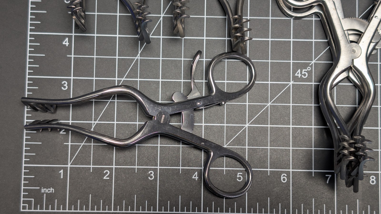 8x Jarit 385-260 Surgical Wullstein Retractor Sharp Prong 5″ ENT codman integra